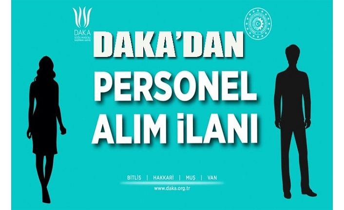 DAKA personel alımı yapacak