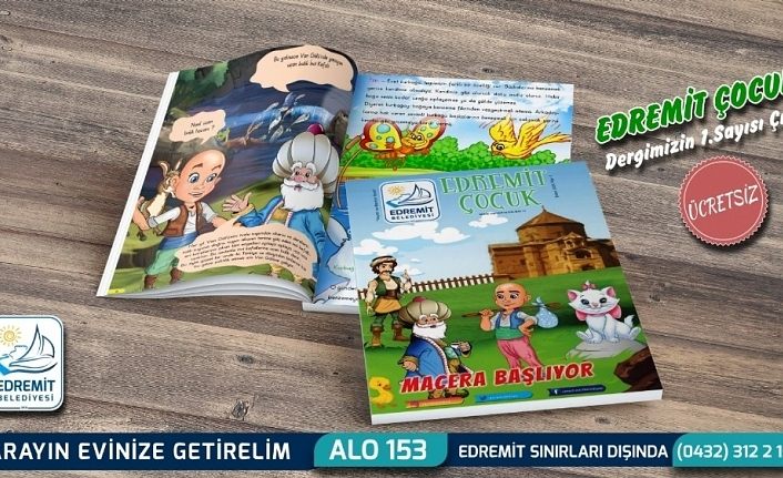 ‘Edremit Çocuk’ dergisi yayın hayatına başladı