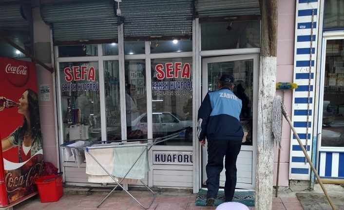 Erciş Belediyesinden korona virüsüne karşı denetim