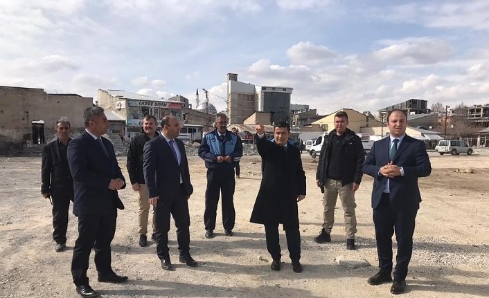 Erciş’te ‘Millet Bahçesi’ çalışması