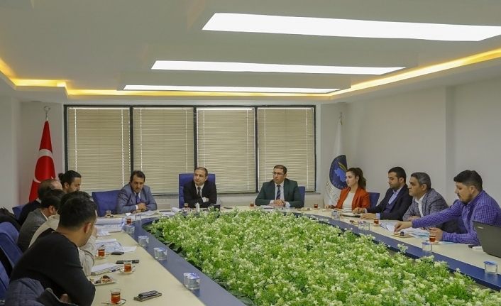 İpekyolu Belediyesi’nde alt yapı proje koordinasyon toplantısı