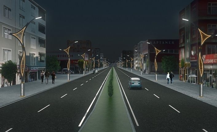 Van Büyükşehir Belediyesinden 3. prestij cadde çalışması