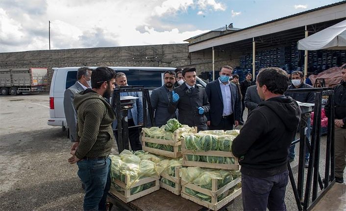 Van Sebze Haline araç girişlerinde kota dönemi başlıyor
