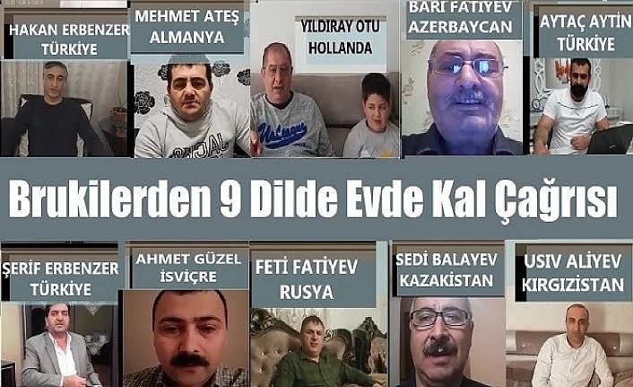 Van'da Buruki aşiretinden 9 dilde ‘evde kalın’ çağrısı