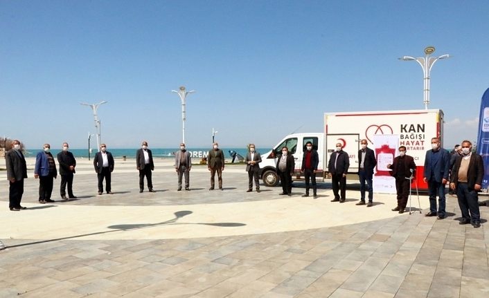Van Edremit Belediyesinden anlamlı kan bağışı