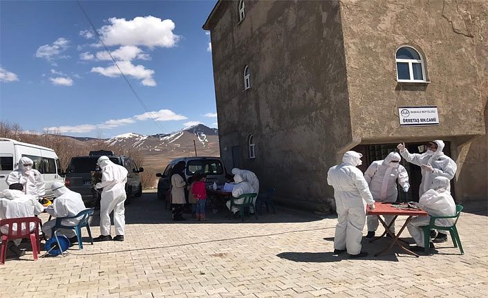 Van'ın Örmetaş Mahallesinde koronavirüs vaka sayısı 44 oldu
