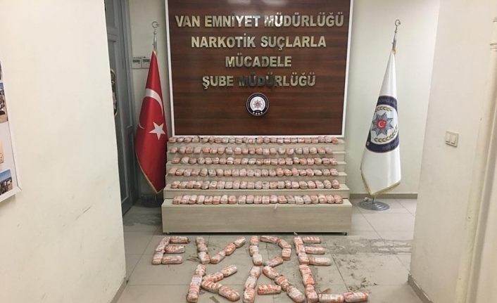 İkamette 101 kilo 600 gram eroin ele geçirildi