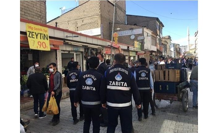 İpekyolu Belediyesi, bayram öncesi seyyar ve kaldırım işgaline karşı denetimler arttı