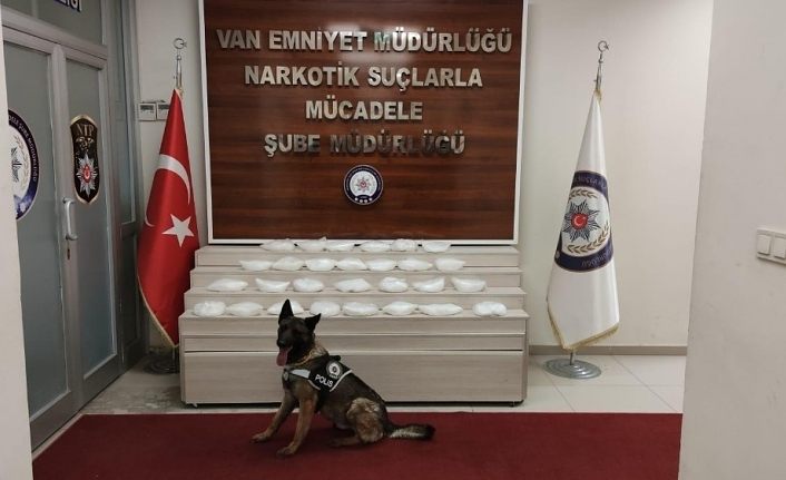 Van’da 14 kilo metamfetamin ele geçirildi