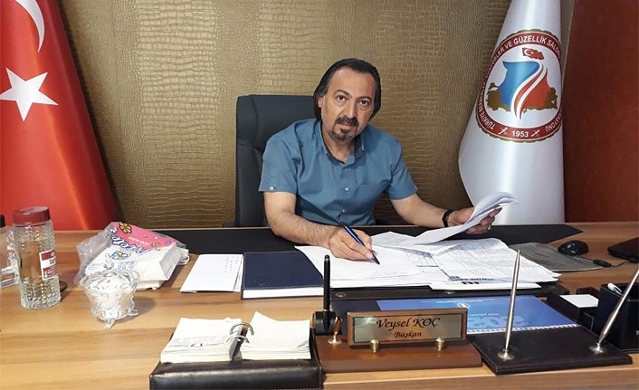 Van Berlerler ve Kuförler Odası Başkanı Koç: Pandemi sürecinde çok zorlandık