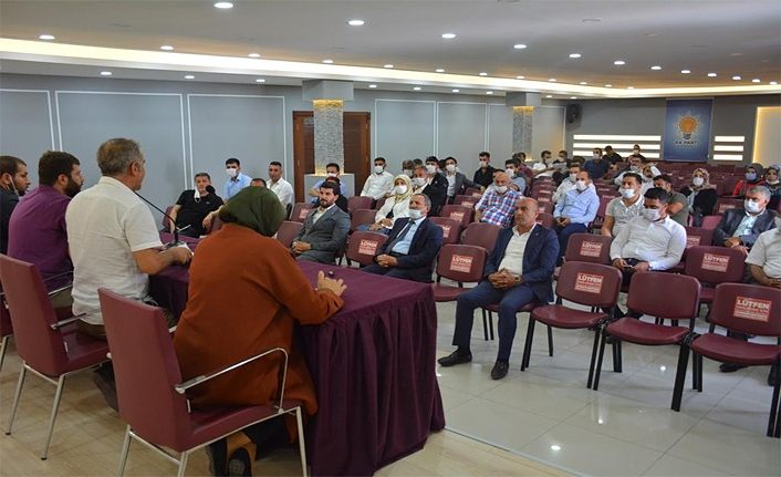 AK Parti Van'da saha çalışmalarını aralıksız sürdürüyor