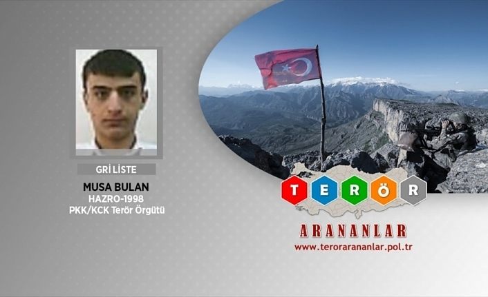 Van'da etkisiz hale getirilen teröristlerden birinin Gri Liste'deki Musa Bulan olduğu belirlendi