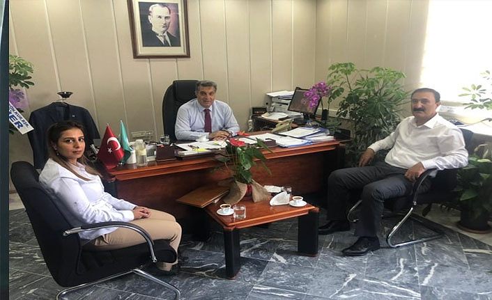 Van TB Başkanı Süer YYÜ Rektör yardımcısı Tüfenkçi’yi ziyaret etti