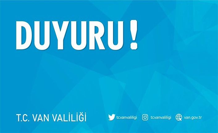 Van Valiliği açıkladı! O işletmelerde Kısıtlamalar kaldırıldı