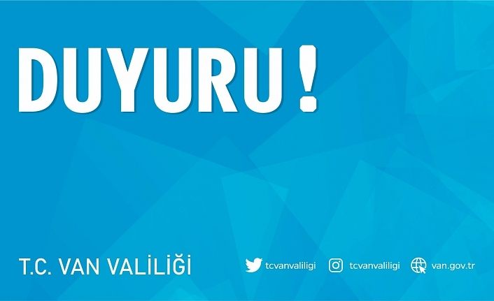 Van Valiliğinden Tiyatro, Sinema, Gösteri Merkezi ve Konser Salonlarının Faaliyetleriyle ilgili açıklama