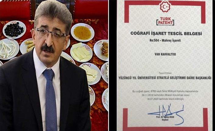 Van Valisi Bilmez’den Coğrafi İşaret Tescili yapılan kahvaltı üzerinden birlik mesajı