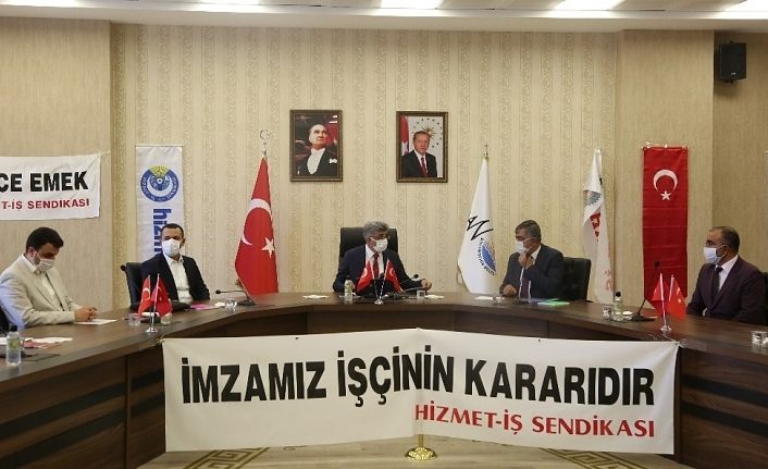 Van Büyükşehir Belediyesiyle Hizmet-İş arasında toplu iş sözleşmesi imzalandı