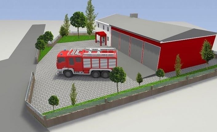 Başkale itfaiye binası yenileniyor