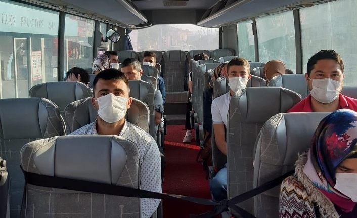 Çaldıran Belediyesi’nden sınava giren adaylara ulaşım desteği