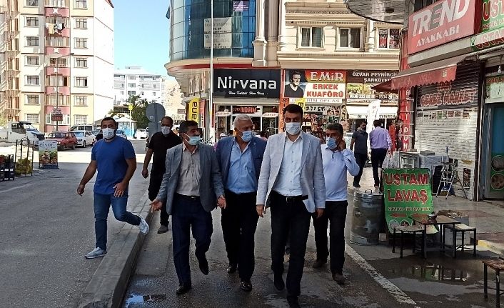 Genel Sekreter Yardımcısı Özvan minibüslerin güzergâhını inceledi