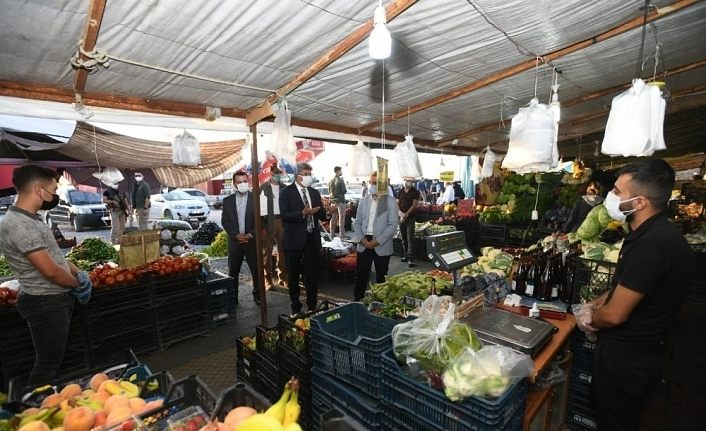 Van Valisi Bilmez, Edremit’te pandemi denetiminde bulundu