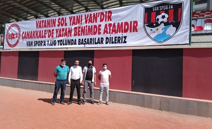 Vatansever Gençler Derneği Vanspor’a başarı diledi