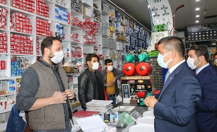 Erciş’te koronavirüs denetimleri sürüyor