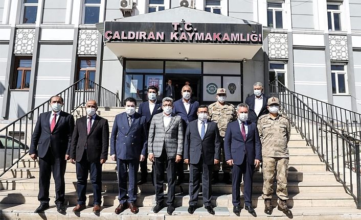 Van Valisi Bilmez, Çaldıran’ı ziyaret etti