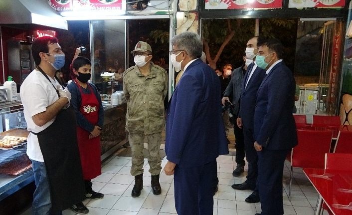 Van Valisi Bilmez’in katılımıyla korona virüs denetimleri sürüyor