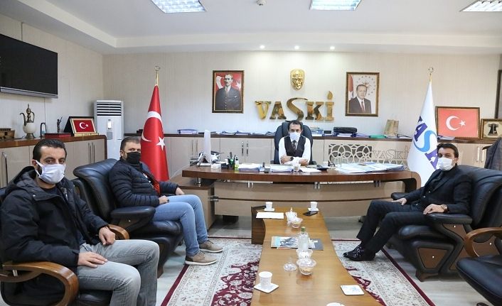 Çatak Belediye Başkanı Şeylan’dan VASKİ Genel Müdürü Kaplan’a teşekkür