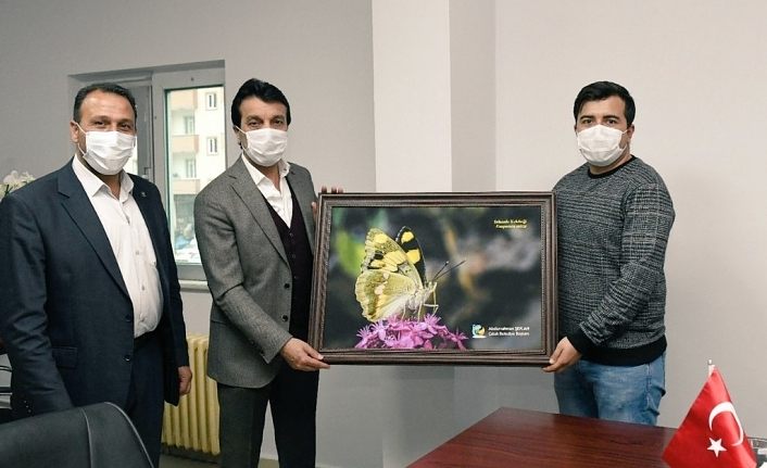 Çatak Belediye Başkanı Şeylan’dan, İlçe Emniyet Müdürü'ne hayırlı olsun ziyareti