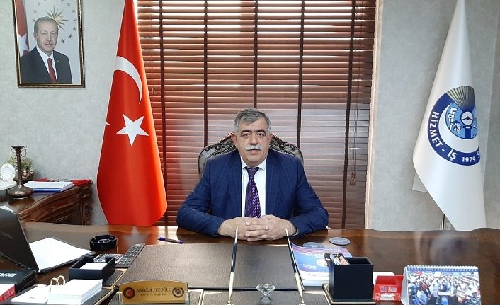 Hak-İş Van İl Başkanı Efeoğlu'ndan Engelliler Günü mesajı