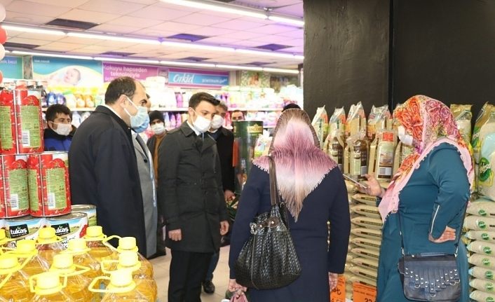 Vali Yardımcısı Yılmaz, fiyat artışlarına karşı denetim yaptı