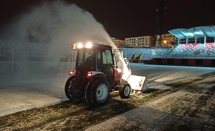 Van Atatürk Stadı, Vanspor- Kastamonuspor maçına hazırlanıyor!