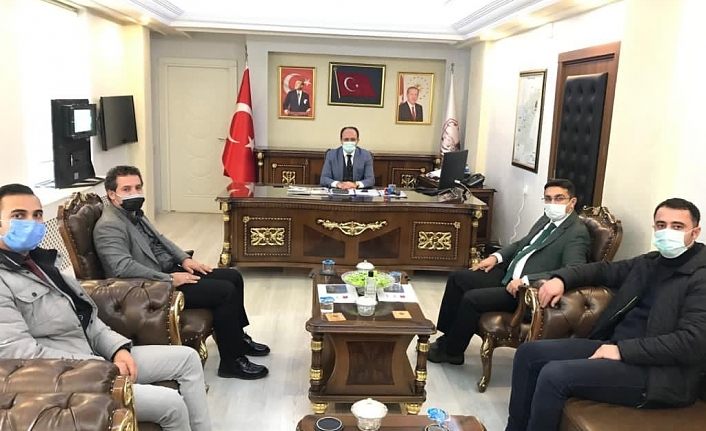Van Gençlik ve Spor İl Müdürü İnanç'tan Başkale Kaymakamı Asım Solak'a ziyaret