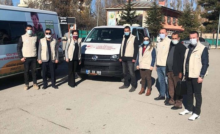 Van İl Tarım ve Orman Müdürlüğü ekipleri marketlerde gıda denetimi yaptı