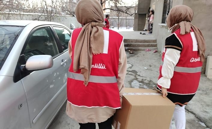 Van Kızılay yoksulların umudu oldu