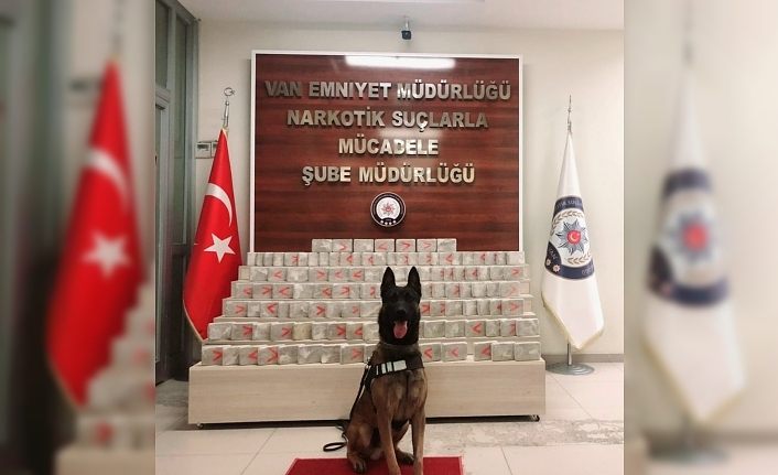 Van’da 61 kilo 767 gram eroin ele geçirildi
