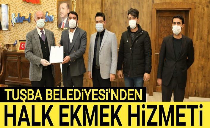 TUŞBA BELEDiYESi'NDEN HALK EKMEK HiZMETi