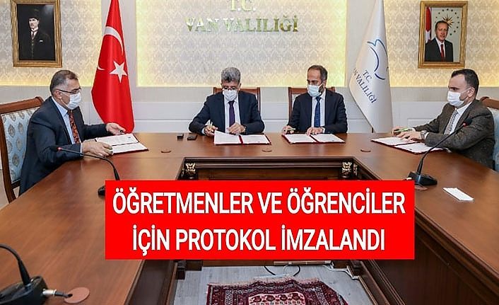 Van’da öğretmen ve öğrenciler için protokol imzalandı
