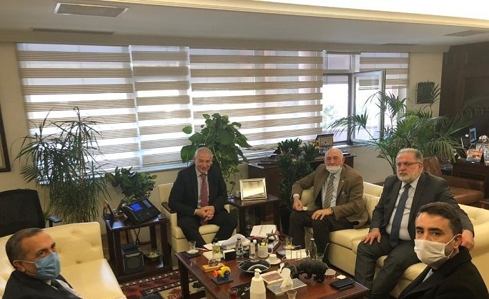 AK Parti Van milletvekillerinden Bakan Yardımcısı Denemeç’e ziyaret