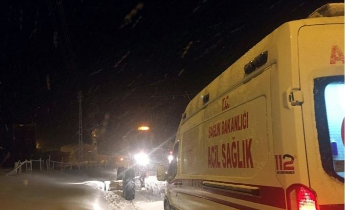 Van Büyükşehir Belediyesinden hasta kurtarma çalışması