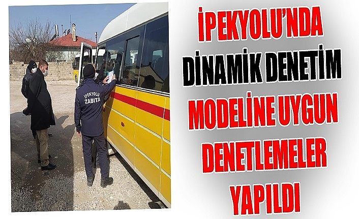 İpekyolu’nda dinamik denetim modeline uygun denetlemeler yapıldı