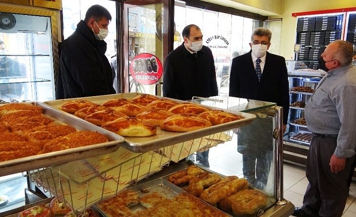 Vali Bilmez’den esnafa teşekkür ziyareti