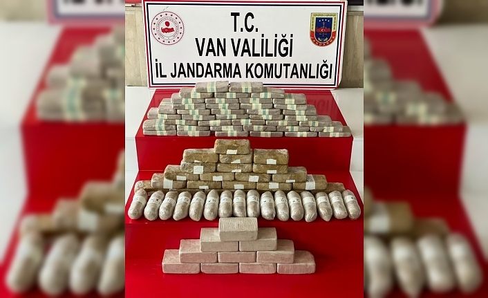 Van’da 51 kilo eroin ele geçirildi