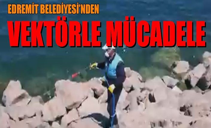 Edremit Belediyesi’nden vektörle mücadele