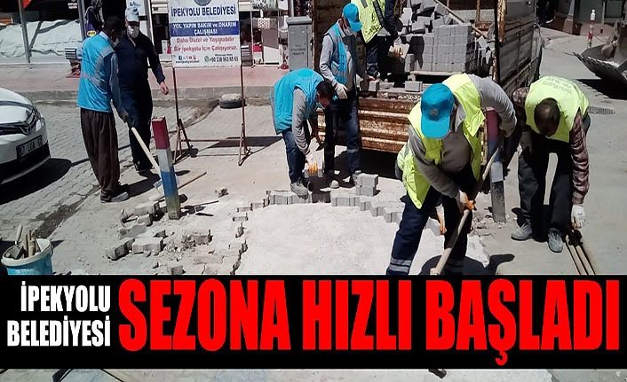 İpekyolu Belediyesi sezona hızlı başladı