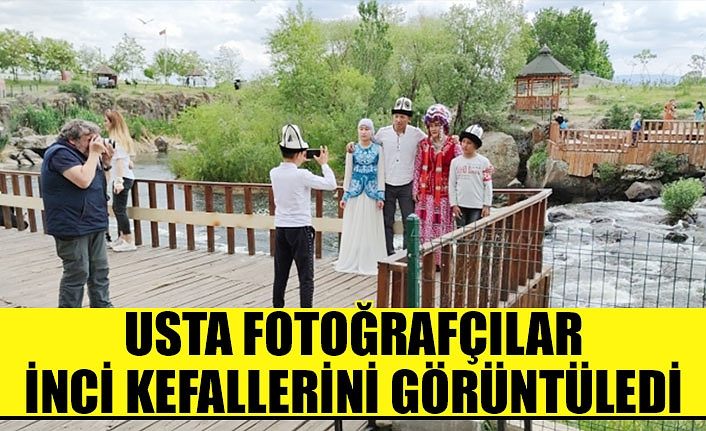 Usta fotoğrafçılar inci kefallerini görüntüledi