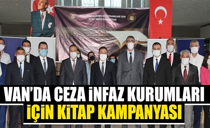 Van’da ceza infaz kurumları için kitap kampanyası