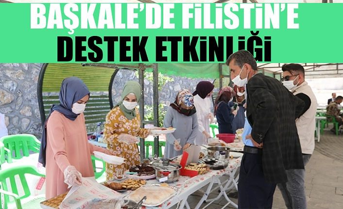 Başkale’de Filistin’e destek etkinliği